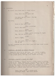 Moe Howard's 27pp. Script Dated November 1937 for The Three Stooges Film ''Tassels in the Air'' -- With Some Annotations in Moe's Hand -- Last One or Few Pages Missing, Else Very Good Condition